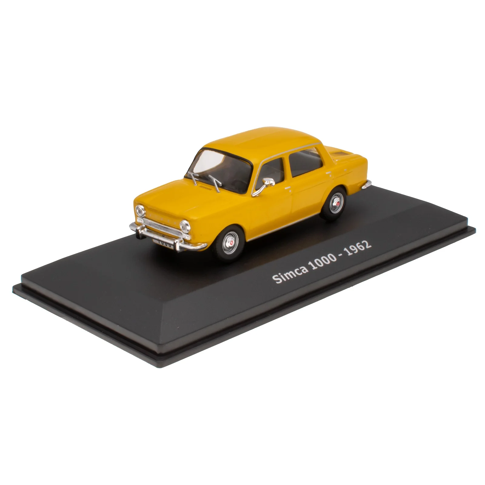 Hachette, Simca 1000 1962, 1:43 Scale, Collectible Diecast Miniature, Classic Cars 60-70-80 Collection, Made by Norev in Greece, New in Methacrylate Showcase Original Packaging