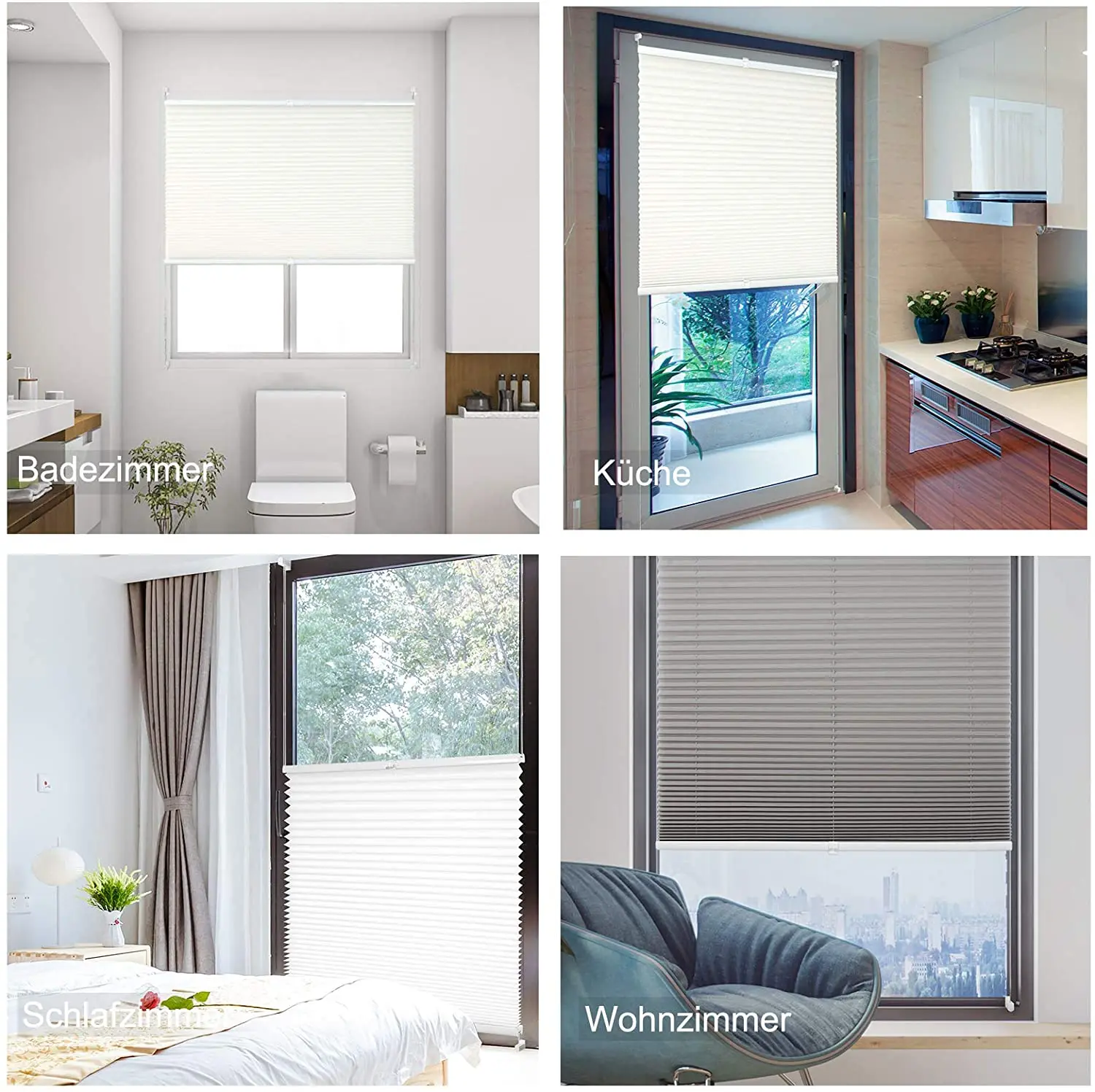 مطوي أعمى Klemmfix دون الحفر للطي الأسطوانة أعمى Easyfix المشبك الأسطوانة أعمى شاشة الخصوصية مبهمة لنوافذ