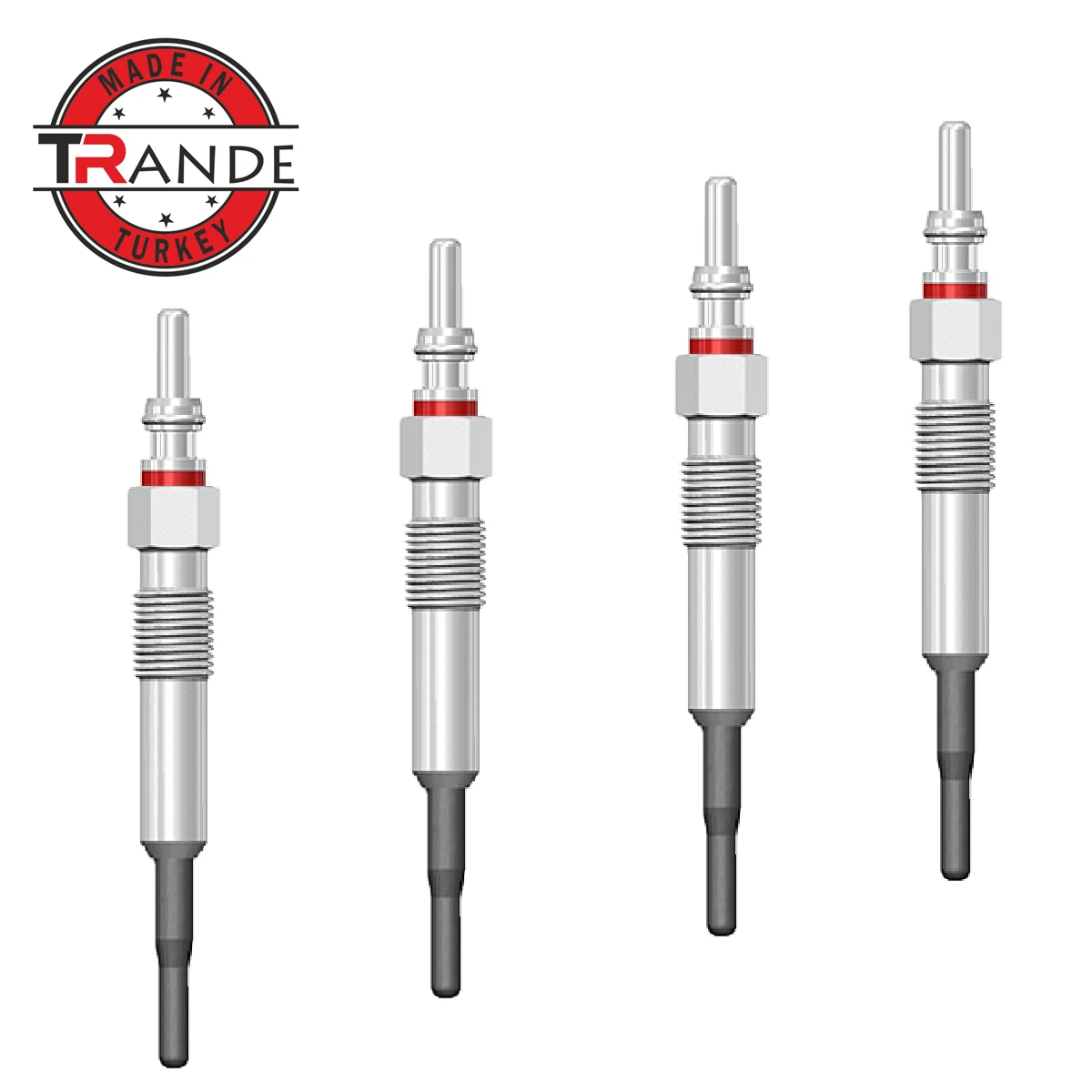 Trande Diesel Engine Heater Glow Plug 4 Pcs 5V For 0100266065 Made In Turkey Trande Store Guarantee