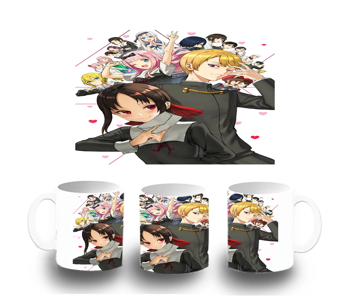 Plastic CUP KAGUYA-SAMA WA KOKURASETAI plastic mug