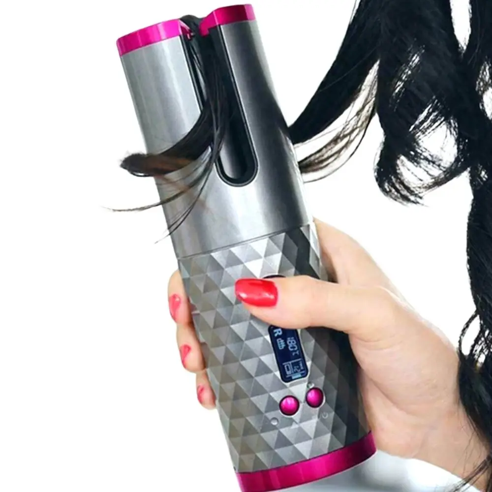 Modelador De Cachos Sem Fio Portatil Ondulado Cabelo Baby Liss Salão de Beleza Cuidados Pessoais Mulher