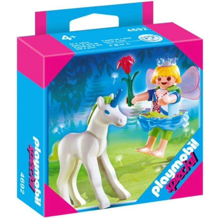 PLAYMOBIL ® 4692 fairy with unicorn, original, clicks, gift, child, girl, toy