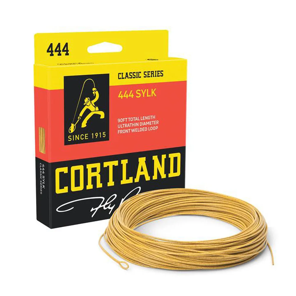 CORTLAND fly fishing line 444 CLASSIC - 27m-90yds-mustard Color