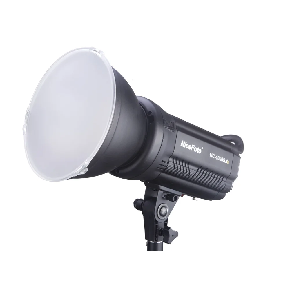 NiceFoto HC-1000SA Multiple Scenario Mode LED Video Light CRI95+ 3200K/6500K Silent Daylight for Portrait photography