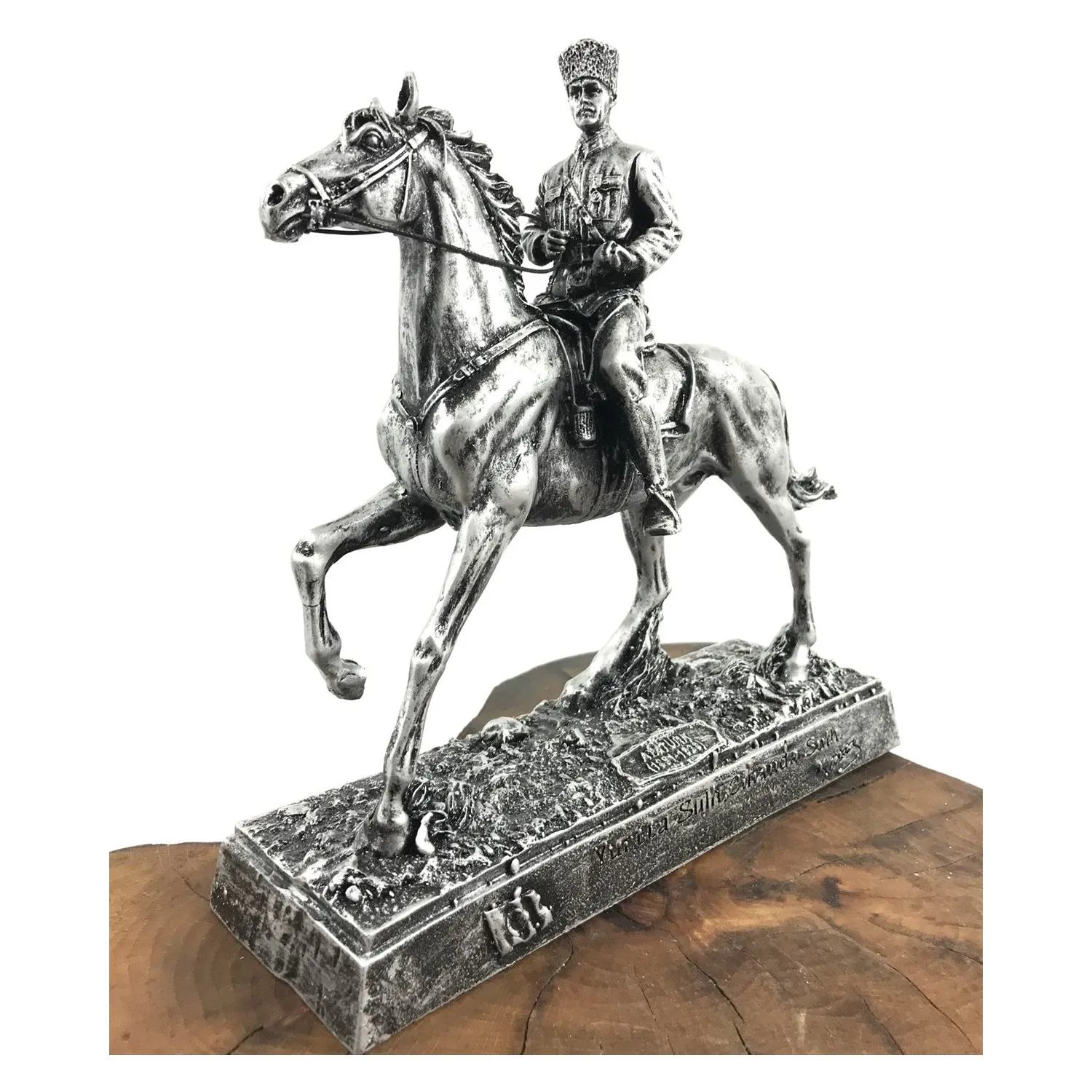 M.Kemal Atatürk Statue,Atatürk Schmuckstück, Atatürk auf Pferd Figur, Frieden zu Hause, frieden in die Welt Schmuckstück Hause Dekoration Souvenir