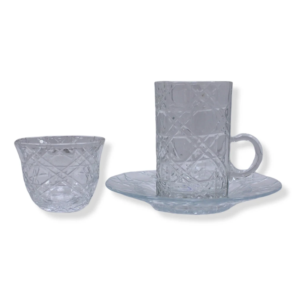 Tulip Home Accessories - Tea Set White Color