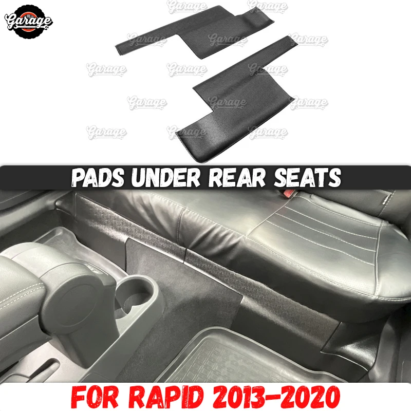 Guard for inner lining case for Skoda Rapid 2013-2020 of inner second tunnel ABS plastic accessories guard