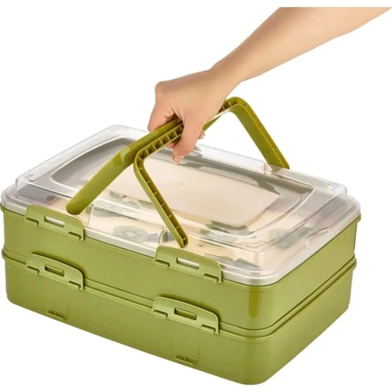 Kitchen Chef Takeaway Duplex (Two Layer) Pie and Transport Container