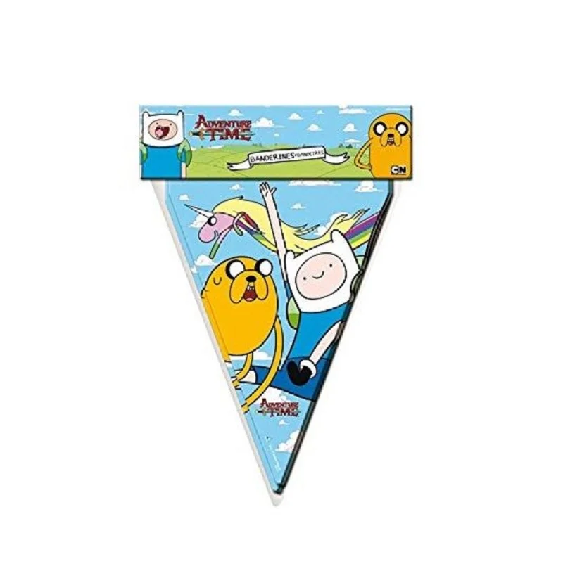 Pennant triangle 3 meters Adventure Time