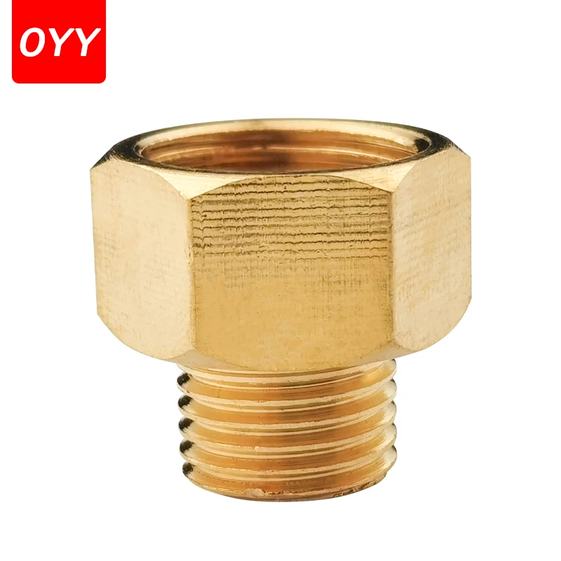 1Pcs Man-vrouw Thread Messing Pijp Connectors Messing Koppeling Adapter Schroefdraad Fitting 1/8 \