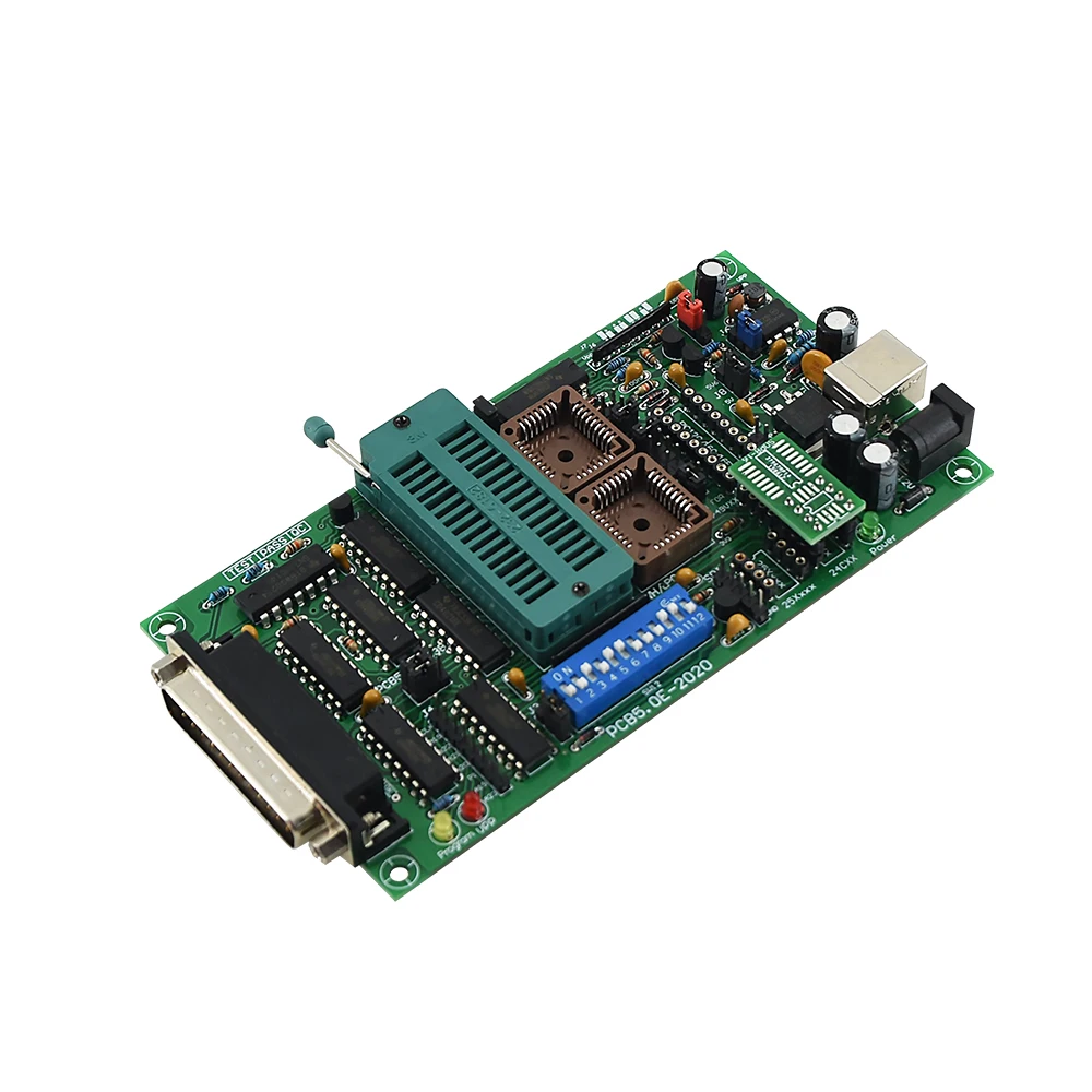 SPI 25xx PCB5.0T-2013 Willem EPROM programmer, BIOS009 PIC,support 0.98d12,promotion clip PLCC32+SOIC 8 pin adapter