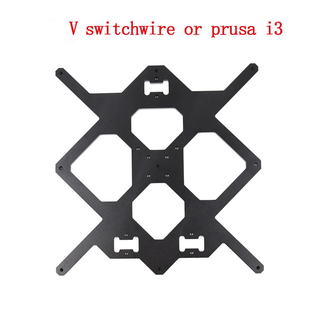 Prusa i3 MK3 MK3S Y carriage Aluminum Plate Compatible Voron Switchwire Y Carriage  Bracket optional