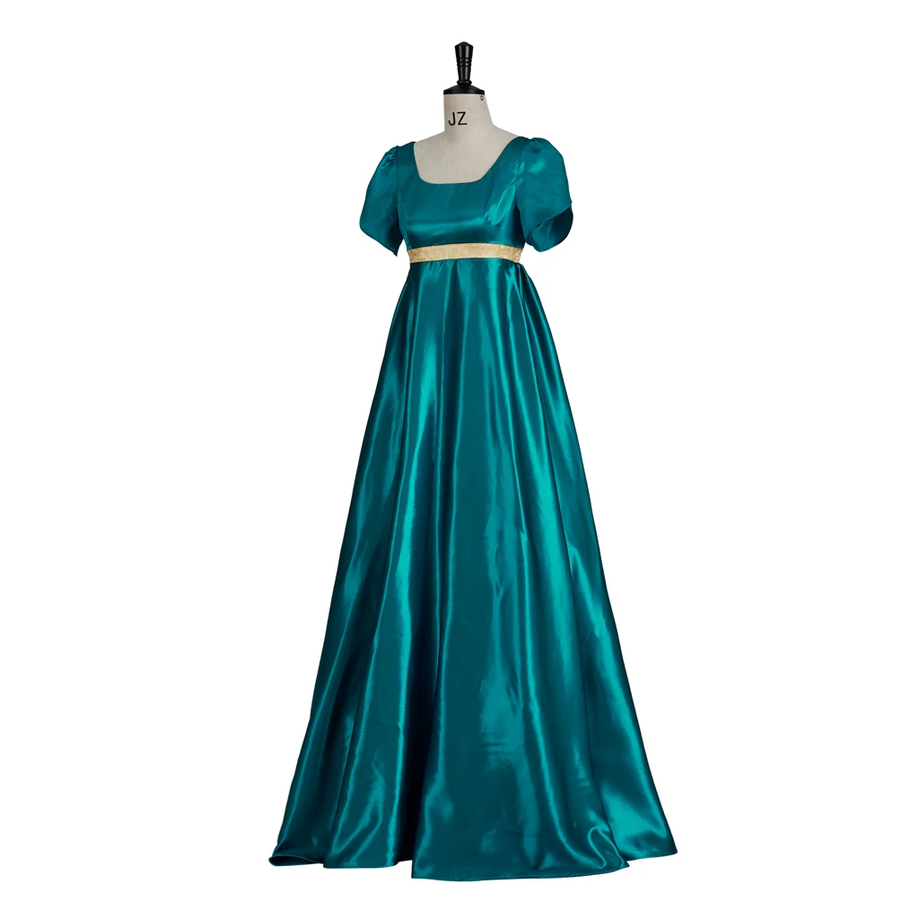 Abito Regency Kate Cosplay Costume Ball Gown s2 Kate Regency Dress abito a vita alta Jane Austin Tea Party Ball Gown