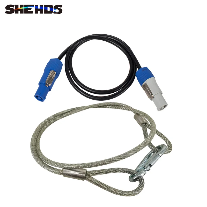 shehds dispositivo de suspensao de palco profissional usa seguranca rrope led par light powercon plug connection cabos de mao 01