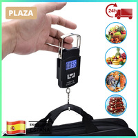 Portable Digital luggage scale with hook 50kg / 110lbs precision electronic scale for luggage travel luggage weight scale, kitchen, fishing and hunting for suitcase or travel bag