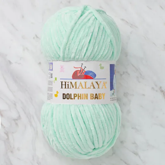 Himalaya Dolphin Baby Yarn Soft Super Bulky Very Thick Knitting Crochet Velvet Chenille Dolce Yonca Alize Velluto Wool Amigurumi