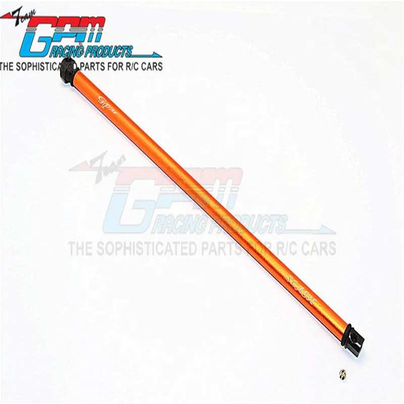 GPM ALUMINIUM MAIN SHAFT WITH HARD STEEL ENDS – 1PC SET FOR TRAXXAS 1/10 SLASH 4X4 LCG VERSIO Upgrade