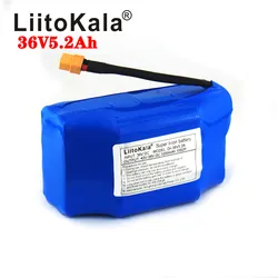 LiitoKala 36V 5.2Ah 5200mah wysoki odpływ dwukołowa deskorolka elektryczna samobalansująca bateria litowa do samodzielnego równoważenia pasuje do 6.5