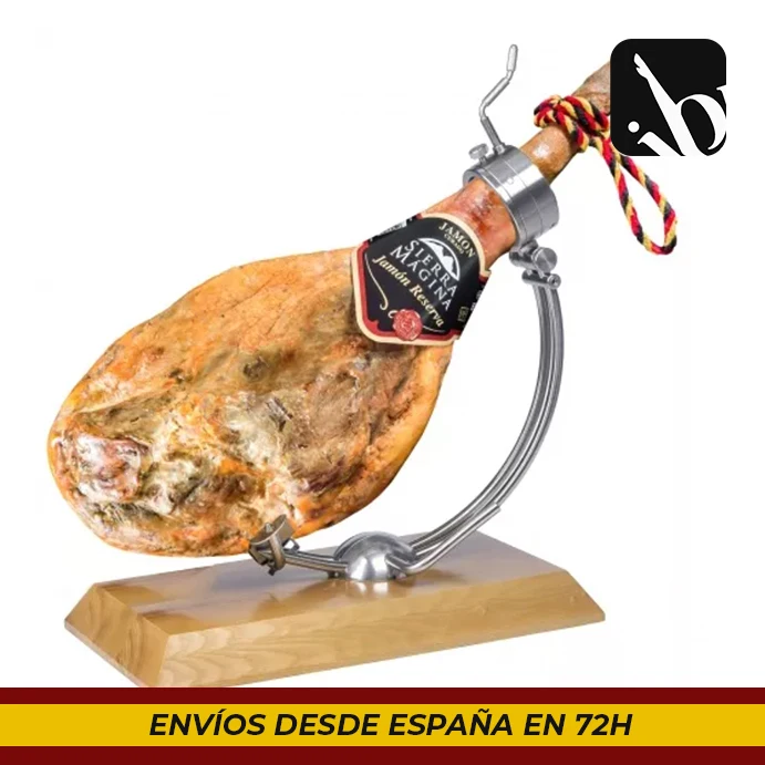 Serrano ham reserve champion 50% Duroc complain (7-7,5Kg) neither sweet, nor salty, neither bitter nor acid. “Umami”