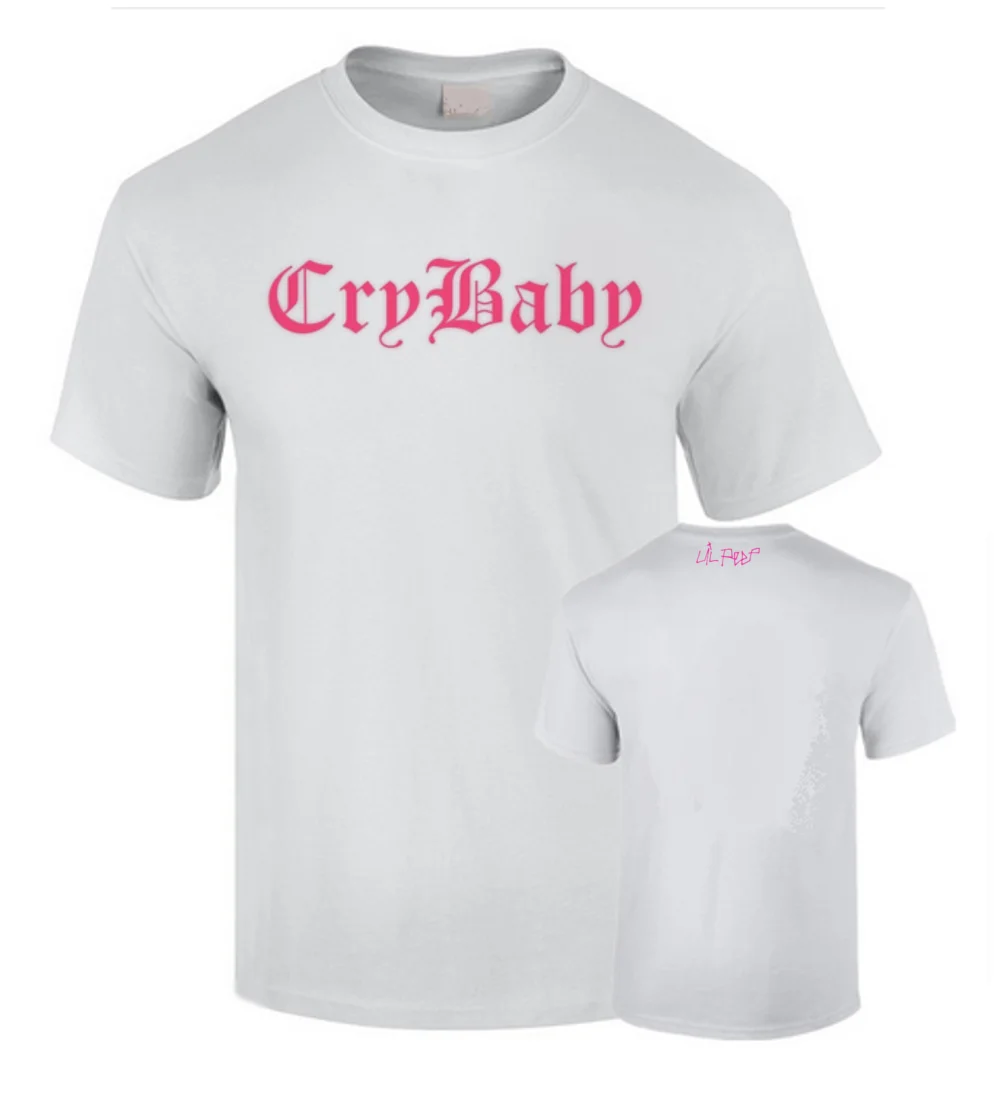 T-shirt lil peep love R.I.P Cry Baby Rapper King  algodon Quality 190grs Premium