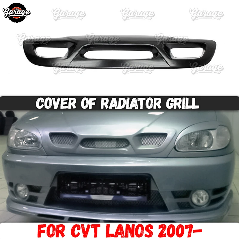 

Radiator grille case for Chevrolet Lanos 2007- FL strips style ABS plastic accessories protective body kit car styling tuning