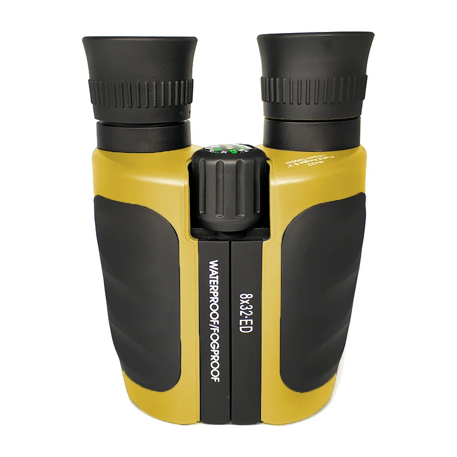 TONTUBE Professional Binoculars Powerful Long Range 8x32 Porro Prism ED Glass Binocular Telescope Hunting Goods Camp Equipment