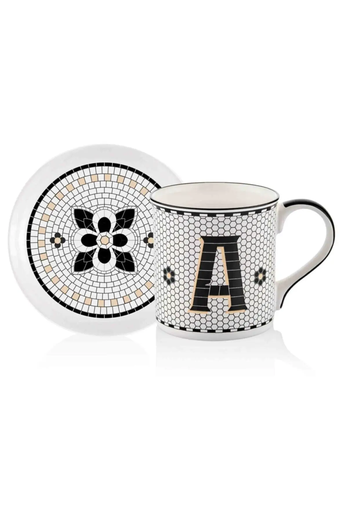 Bistro Mug And Plate Set 10 cm