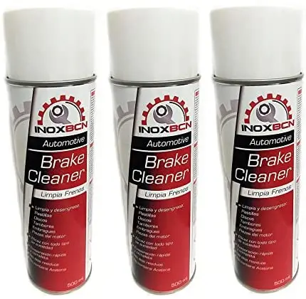 Clean SPRAY or disc brake cleaner, pads, 3 cans 