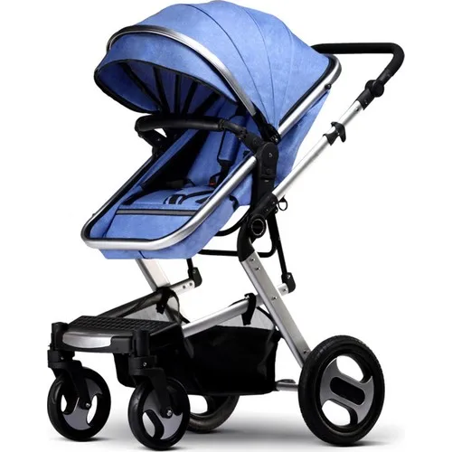 Willbabydan Travel System Baby Stroller + Stroller Model 810 Color Blue