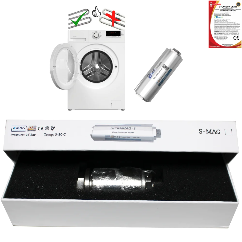 Aparelho de prevenção de cal de máquina SMAG 1/2 condicionador de água magnético anti-calcário