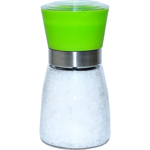 GREAT Salt Pepper Mill Green And Çankırı Salt 200 gr FREE SHİPPİNG