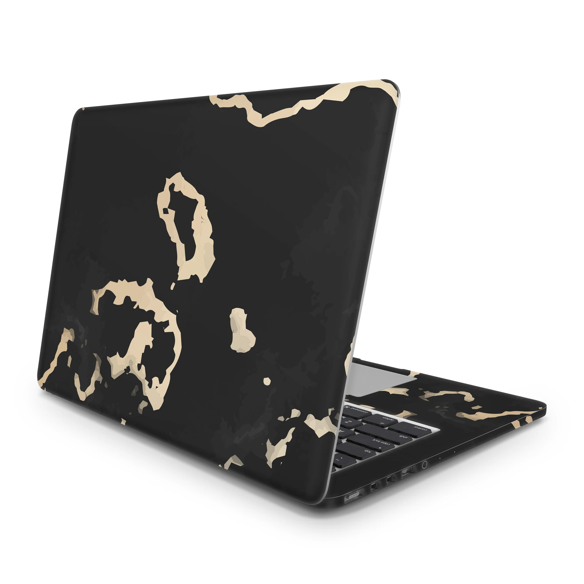 Sticker Master Black Gray Marble Laptop Vinyl Sticker Skin Cover For 10 12 13 14 15.4 15.6 16 17 19 