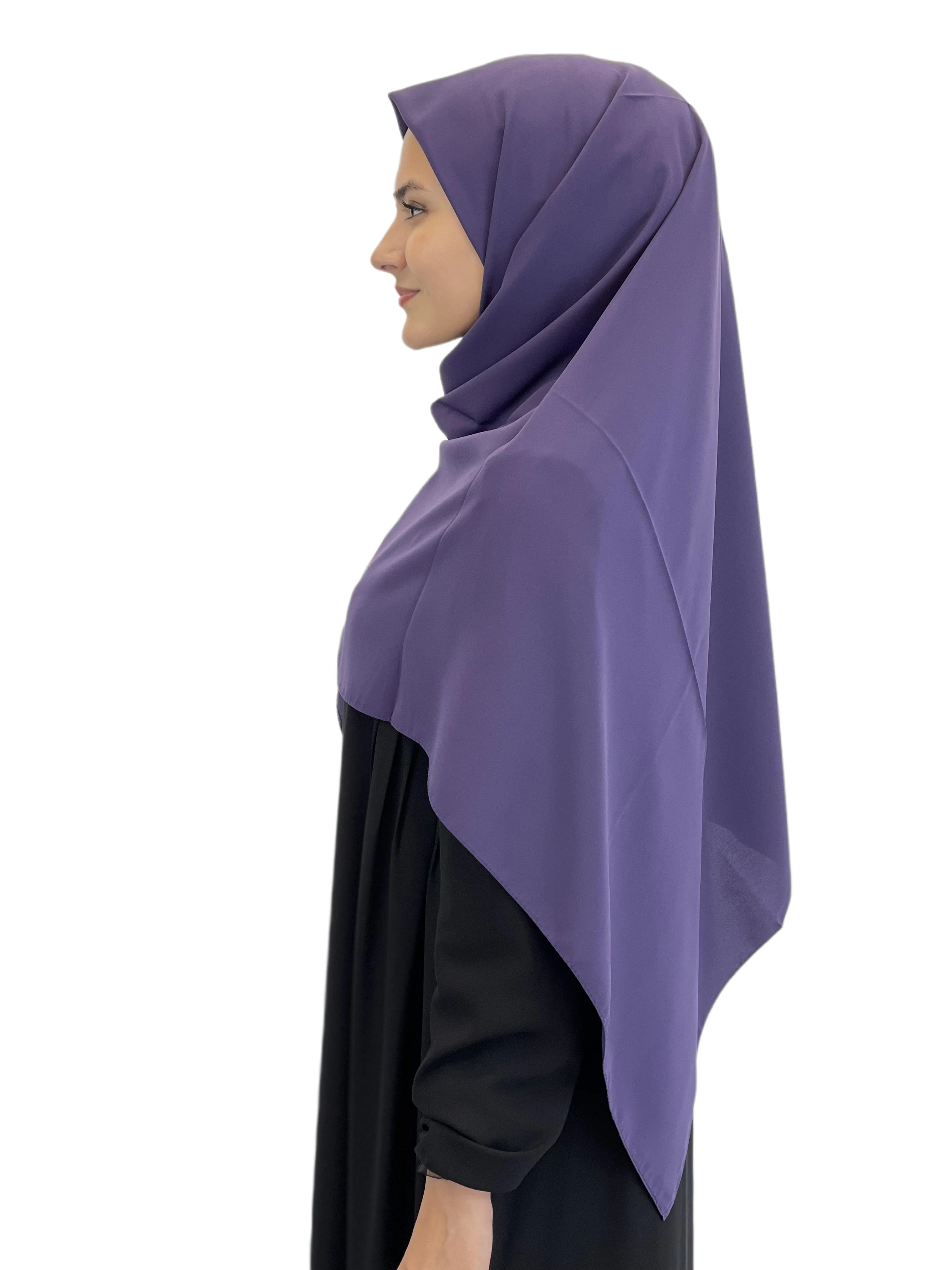 Hijab di seta Medine di lusso, foulard per donna, sciarpa antirughe e morbida, appositamente realizzato per donne musulmane, in vendita