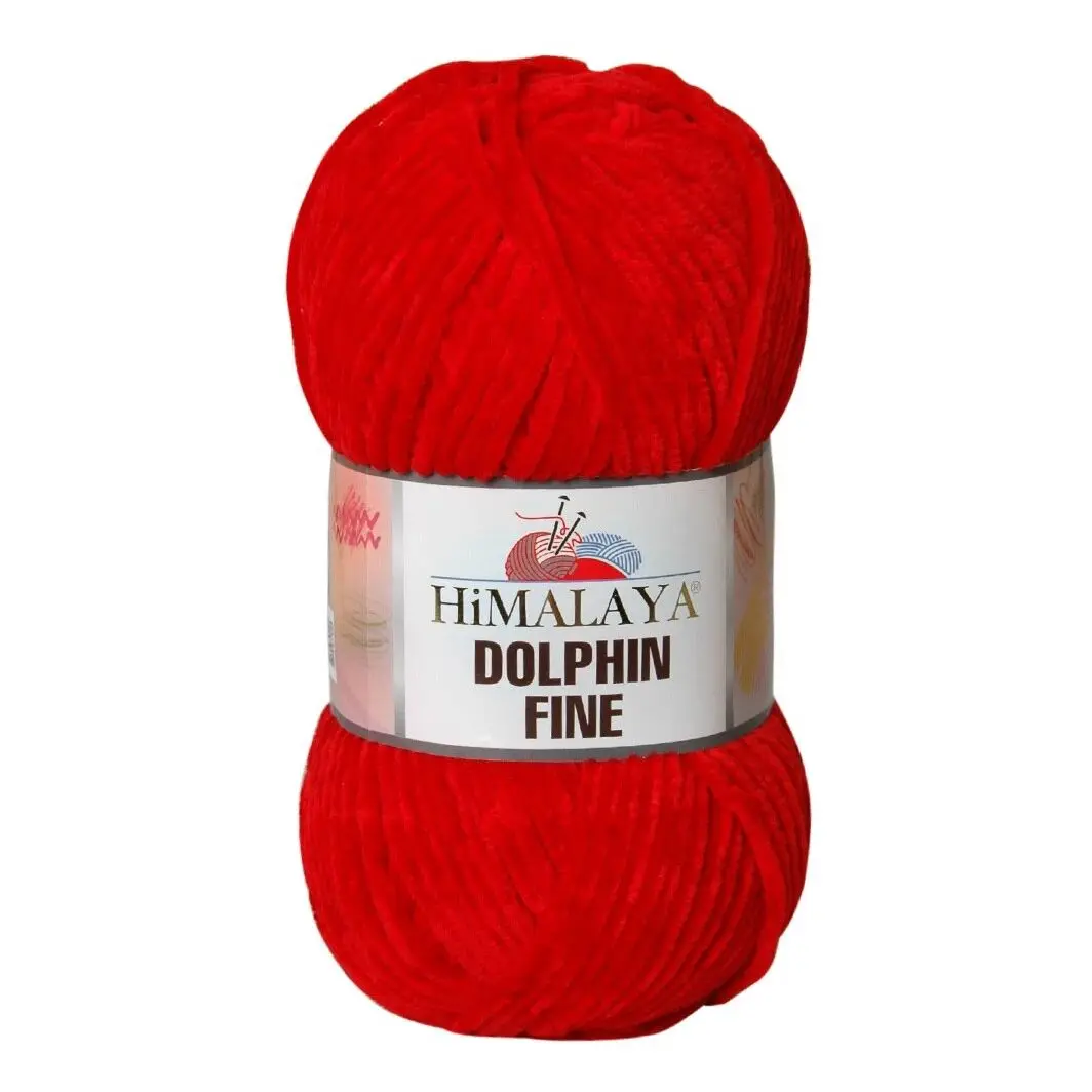 Himalaya Dolphin Fine 5 LOT/BALLS Amigurumi Knitting Crochet Yarn 100 g Super Bulky Thick Soft Velure Velvet Chenille Wool Baby